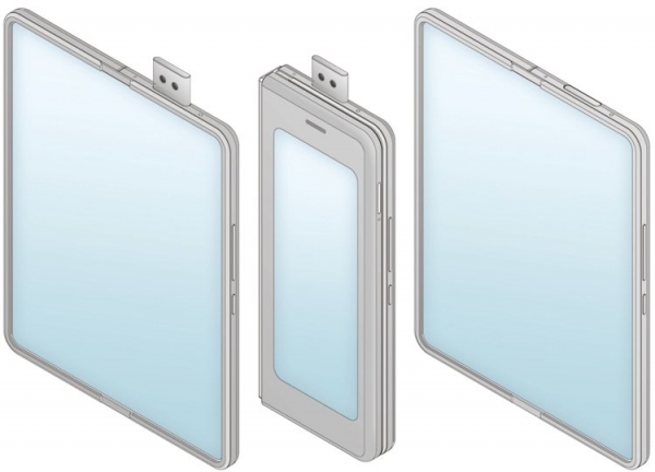 Xiaomi хочет снабдить гибкий смартфон-книжку двумя экранами