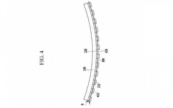 Новый патент Samsung для гибкой структуры дисплея показывает работу Flex OLED