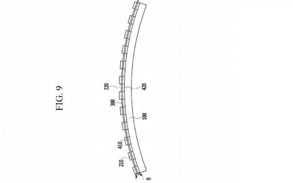 Новый патент Samsung для гибкой структуры дисплея показывает работу Flex OLED