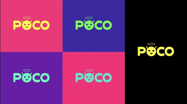 Новое лого Poco — эмодзи-чертёнок с нимбом