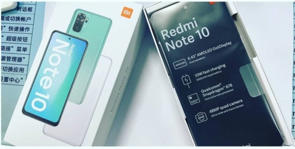 Распаковка и живые фотографии Xiaomi Redmi Note 10