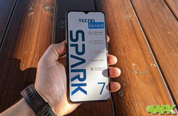 Обзор TECNO SPARK 7: достойного смартфона за свою цену