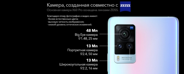Мощный камерофон Vivo X60 Pro скоро в России