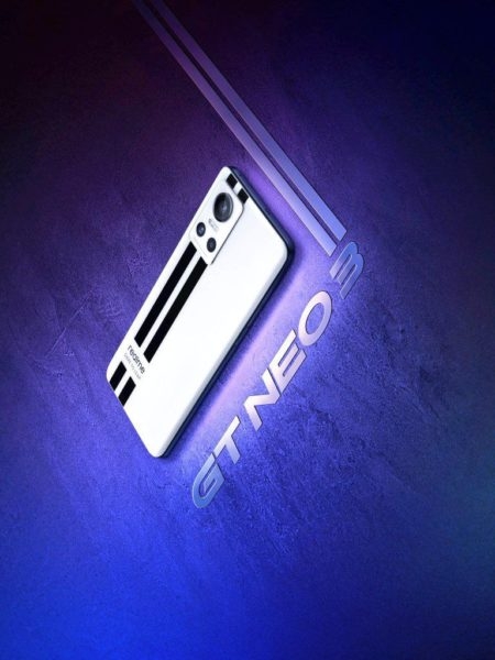 Realme GT Neo 3: студийные фото и видео
