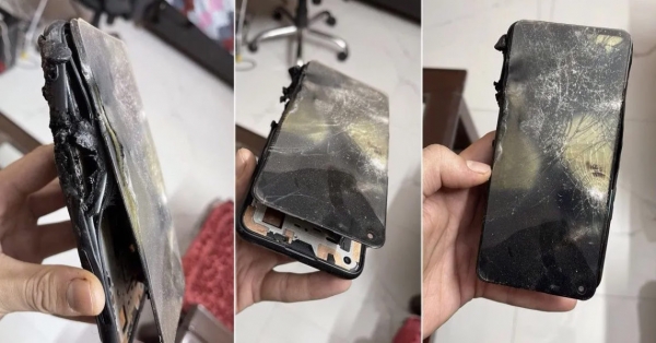 OnePlus Nord 2 взорвался прямо во время звонка