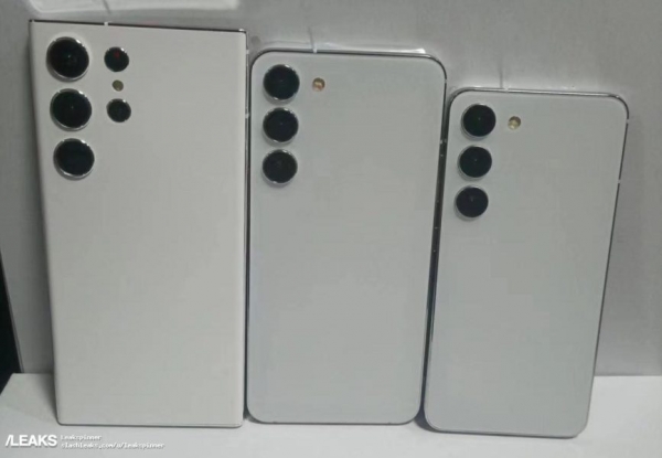 Макеты Samsung Galaxy S23, S23+ и S23 Ultra были сняты крупным планом