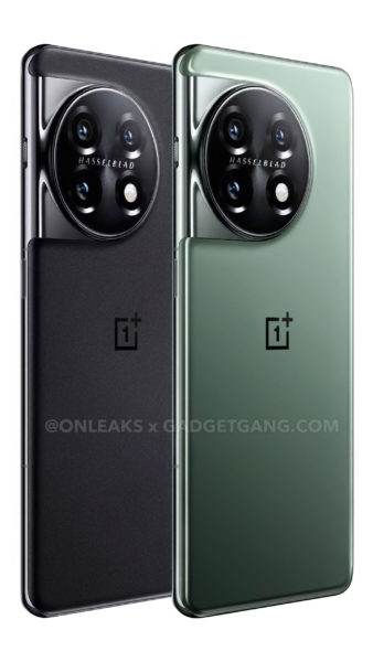 OnePlus 11 в двух цветах на первой фотографии