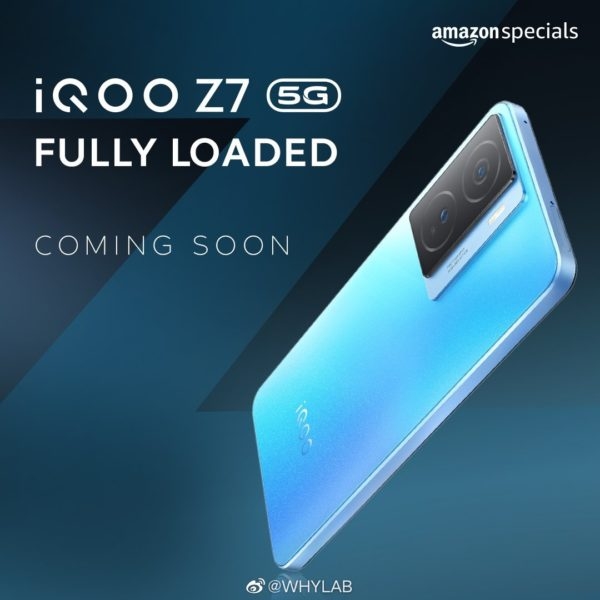 Официальные постеры iQOO Z7 для Индии