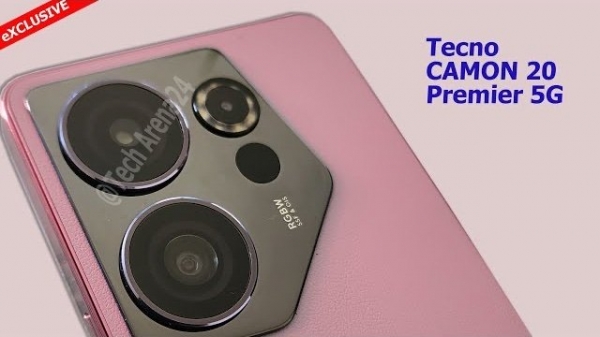 Tecno Camon 20 Premier 5G на живом фото с топовым железом