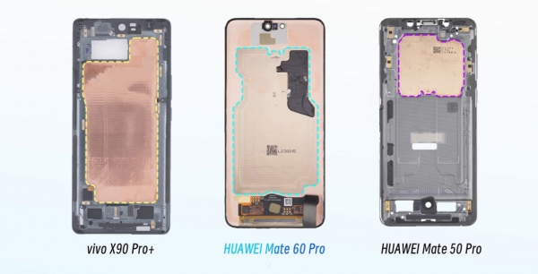 Разборка Huawei Mate 60 Pro на видео: вскрылась большая экономия