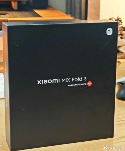В сети появилась коробка от Xiaomi Mix Fold 3