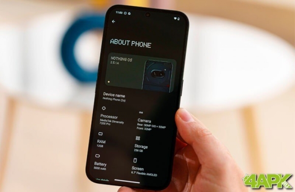 Обзор Nothing Phone (2a): cмартфон с подсветкой Glyph