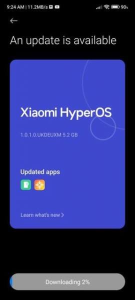 Пользователи Xiaomi 11T Pro начали получать HyperOS