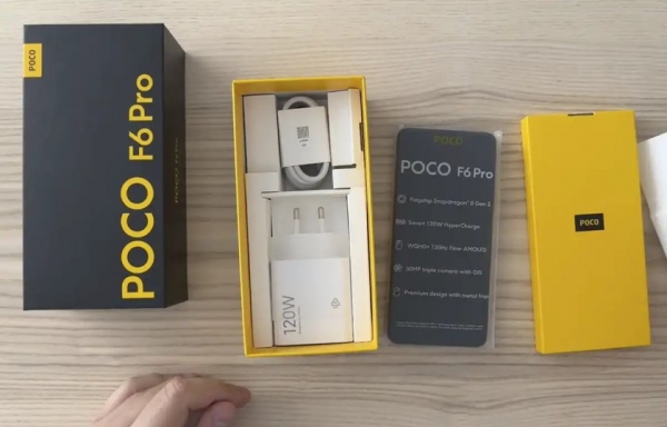 Poco F6 Pro распаковали до официального запуска